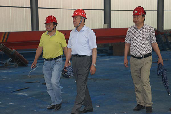 寧夏永治模板馬總蒞臨指導(dǎo)交流